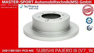 24011801301-PCS-MS | BRAKE DISC | Master-Sport-Automobiltechnik (MS) GmbH