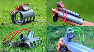 4 Unique And Powerful Slingshots From PVC Pipes