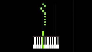 RUSH E | Piano Tutorial #Shorts