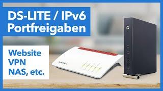 DS-Lite Portfreigaben erstellen inkl. ReverseProxy und VPN-Server