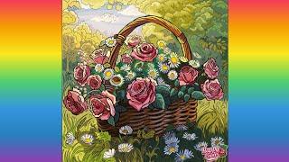 Red Roses | Happy Color : Coloring Book