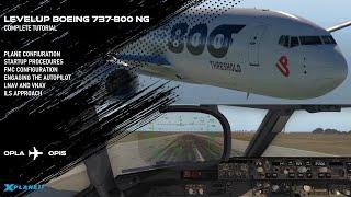 Level Up Boeing 737-800 NG Complete Tutorial - X Plane 11