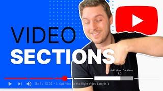 How to Add Sections to your YouTube Video (2022)