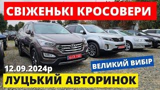 СВІЖІ ЦІНИ НА КРОСОВЕРИ // ЛУЦЬКИЙ АВТОРИНОК // 12.09.2024р. #автопідбір #кросовери  #автобазар