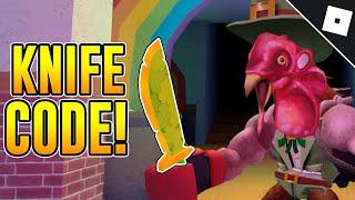 CODE FOR THE CLOVER CARVER KNIFE in SURVIVE THE KILLER | Roblox