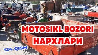 GURLAN TUMANI MOTOSIKLLAR BOZORI NARXLARI | 124 QISM | XORAZM | DAXSHAT VIDEO TEZ KO'RING