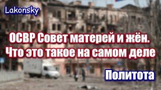 ОСВР Совет матерей и жён  Что это такое на самом деле