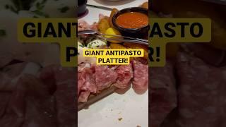 Look at this antipasto platter! #italianfood #antipasto #yummy #cheese #platter #newyork