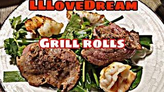 This meal is a FEAST of fun, laughter & sometimes fights | 123 Grill Spring Roll | Delicious & Yummy