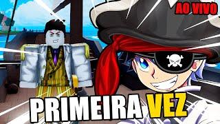 COMEÇANDO MINHA JORNADA NO BLOX FRUITS! AO VIVO!  EPISODIO 1