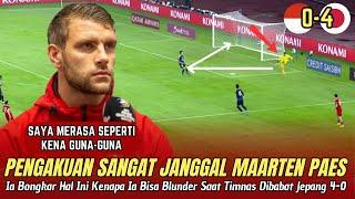 GEGERKAN PUTARAN 3 ~ Pengakuan Mengejutkan MAARTEN PAES Ia Beberkan Penyebab Blunder Saat Vs Jepang