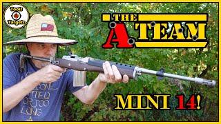 My New A-TEAM Rifle!...Ruger Mini 14 Tactical "GB" Model Quick Range Review!