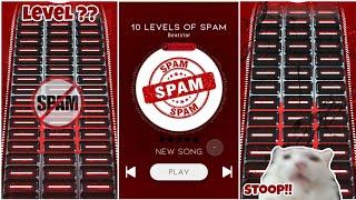 I created 10 levels of Beatstar NOTES SPAM challenge