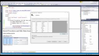 ASP.NET - Stored Procedures and SQLDataSource - Update Data