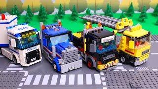 LEGO Trucks and Tractors Video for kids