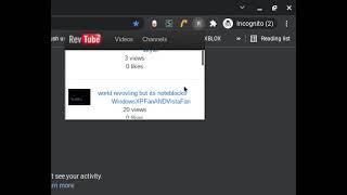 RevTube Feed Extension for Chrome