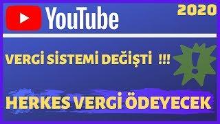 YOUTUBE VERGİSİ NASIL ÖDENİR ? / YOUTUBE VERGİ SİSTEMİ / YOUTUBE VERGİ 2020