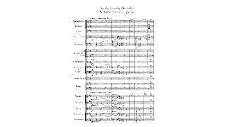 Rimsky-Korsakov: Scheherazade, Op. 35 (with Score)