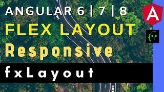 Angular 8 - Flex Layout - Getting started with FxLayout