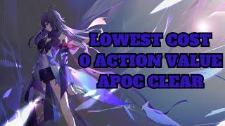E0S0 Seele 0 Action Value Clear 2.4 Apocalyptic Shadow | Honkai Star Rail