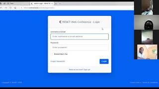 Using KENET Web conferencing platform