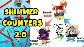 WHO COUNTERS WHO NOW? - SHIMMER COUNTER CHART OCT | DISLYTE