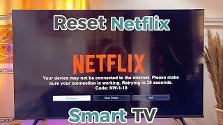 How To Reset Netflix On Smart TV - Fix Netflix Errors