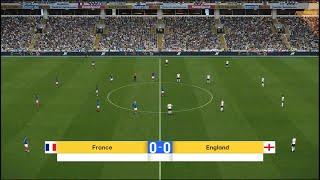 France va England | Friendly match | PES 2021 | PC Gameplay | 4K