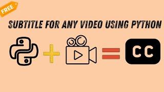 How to Generate Subtitles with Python Whisper Model | Step-by-Step Tutorial