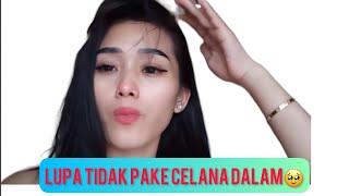 Vlog lagi mabuk lupa gapake celana dalam