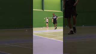 Badminton funny loss punishment