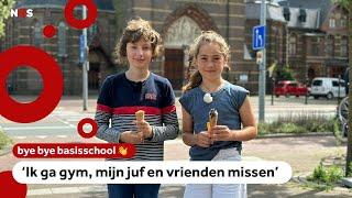 Luna en Jack uit groep 7 gaan nu al naar de middelbare