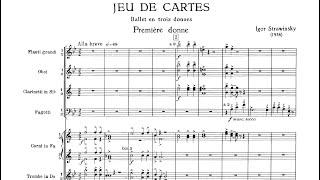 [Full Score] Stravinsky - Jeu de cartes (Card Game: A Ballet in Three Deals), K059