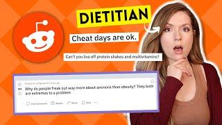 Breaking Down Popular Nutrition Controversies | Dietitian vs. Reddit