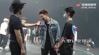 [BTS] Wang Yibo with UNIQ members CUT@Yuehua 12th anniversary concert - Yibo-Official update 210729