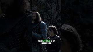Clash of Minds ️ Arya and The Hound Debate Joffrey’s End | Game of Thrones