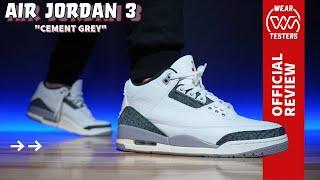 Air Jordan 3 Cement Grey