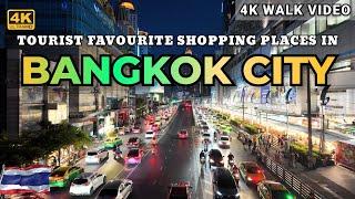 [4K HDR] Bangkok Pratunam Night Market Walking Tour | Cheapest & Wholesale Shopping
