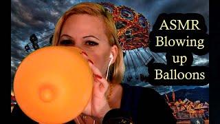 [ASMR] Blowing up balloons messed up my lipstick