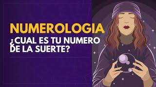 ¿CUAL ES MI NUMERO DE LA SUERTE ? Aquí te lo decimos.  Numerología lo que debes saber.