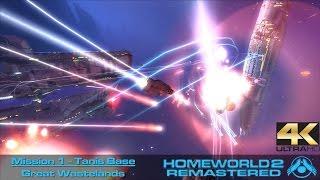 Homeworld 2 Remastered  - Mission 1 - Tanis (Great Wastelands) - [4K Ultra HD]