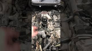 Mercedes Benz V6 3.0L Diesel Engine M642 Oil Cooler Seal Leaking Part 1