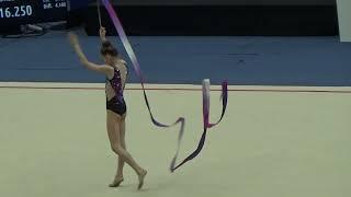 Albena NESTOROVA ruban - 2025 Championnats de France Juniors 13ans