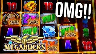 MASSIVE MEGABUCKS SLOT MACHINE WIN!!