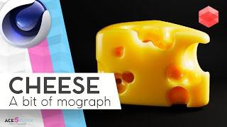 [Cinema 4D] Cheese with mograph and vdbs - Generative Tutorial [ C4D - Redshift] REmoved Cheese