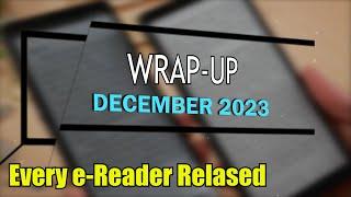 Every e-Reader Released in Dec 2023 | Boox Note Air 3 & More