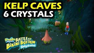 Kelp Caves Walkthrough: All Crystal Locations | Kelp Forest | Spongebob Rehydrated Collectible Guide