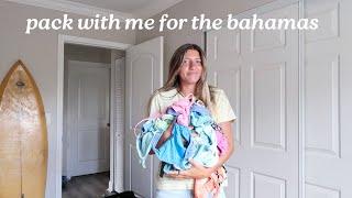 pack with me for the Bahamas: bikinis, target run, & dive gear haul!