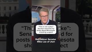 'This is not a joke': Senator slammed for posts about Minnesota shooting suspect