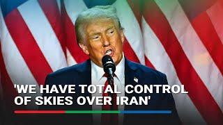 Trump calls for Iran's 'unconditional surrender' | ABS-CBN News